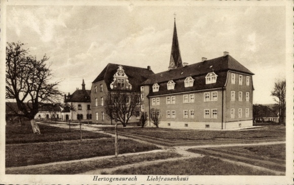 Postcard Herzogenaurach in Middle Franconia, Liebfrauenhaus