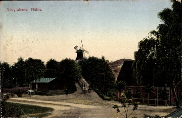 PC Hamburg Harburg Neugraben, lot in forest and heath, Neugrabener Mühle
