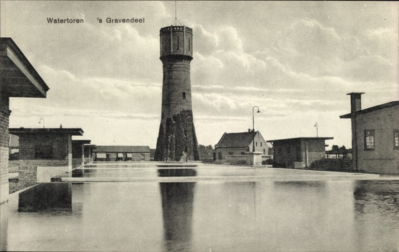 Ak's Gravendeel South Holland, water tower