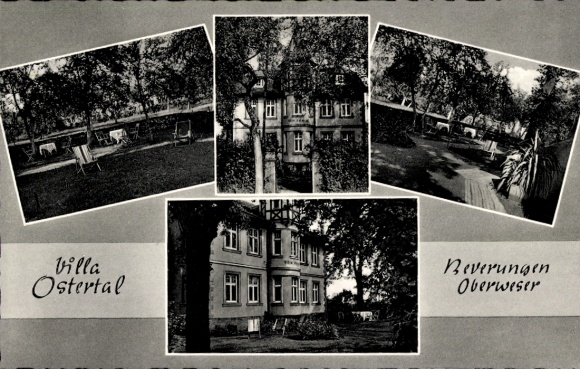 Postcard Beverungen in North Rhine Westphalia, Villa Ostertal