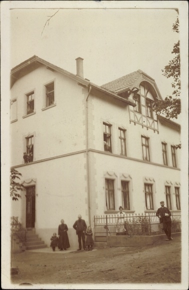 Foto Ak Eveking Werdohl im Märkischen Sauerlandkreis, Blick auf ein Wohnhaus