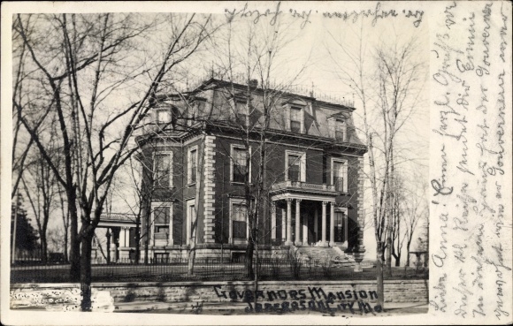 foto Ak Jefferson City Missouri de VS, Gouverneursherenhuis