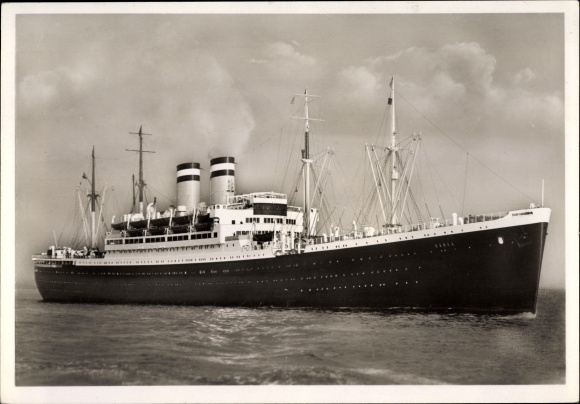 PC express steamer Hansa, North German Lloyd Bremen, photographer Hans Hartz