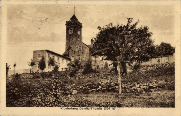 Ak Demitz Thumitz in Sachsen, Klosterberg