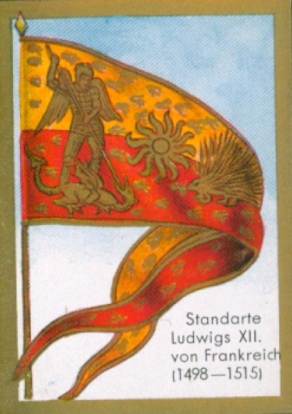 Collective image historical flags Image 65, standard of Louis XII of France