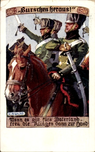 Artysta KP Wilke, Karl Alexander, Boys Out, Żołnierze na koniach