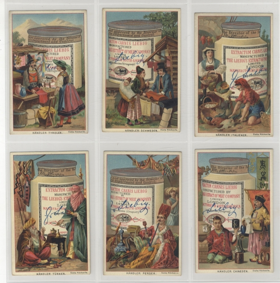 Liebig pictures series A 155 dealer 1890