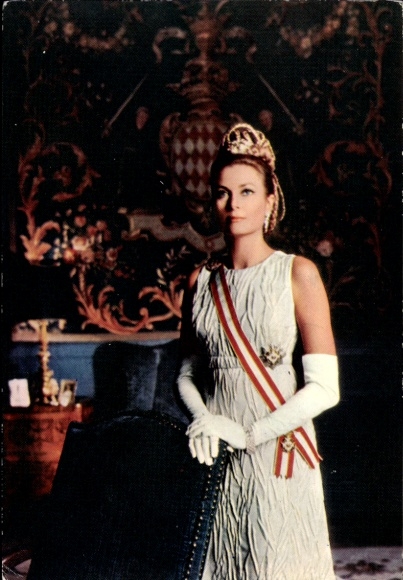 Postcard Actress Grace Kelly, Princess of Monaco