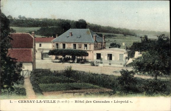 Ak Cernay la Ville Yvelines, Hotel des Cascades Leopold