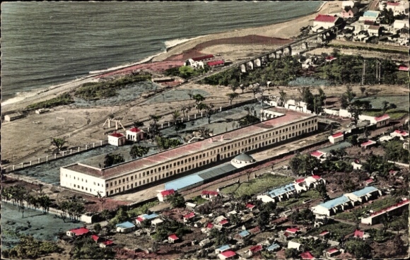 Ansichtkaart Saint Denis Reünie, Lambert Kazerne