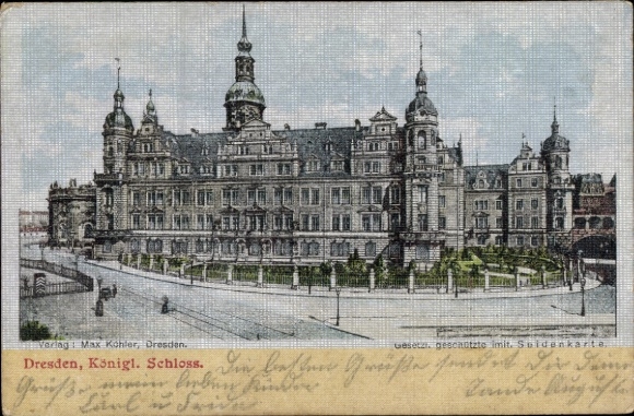 Silk PC Dresden Old Town, Royal Palace