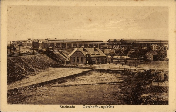Ak Sterkrade Oberhausen am Rhein, Gutehoffnungshütte