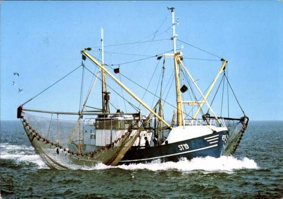 Postcard Crab Fisherman, ST19