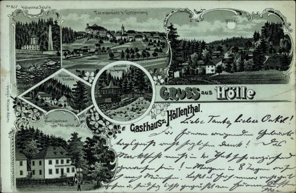 lito Hölle Naila Oberfranken, Wilhelm Stollen, Adams Zajazd zum Höllental