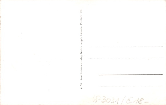 Postcard Eickeloh in Lower Saxony, church, commercial building, in Bruch