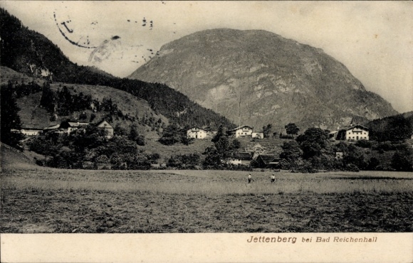 Postcard Jettenberg Schneizlreuth Berchtesgadener Land, general view