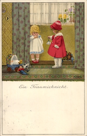 Artist Postcard Ebner, Pauli, A Dream I Don't, Shy Girl