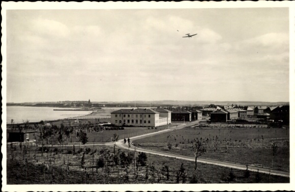 Postcard Ostseebad Rerik, Anti-Aircraft Artillery School Wustrow, German Air Force