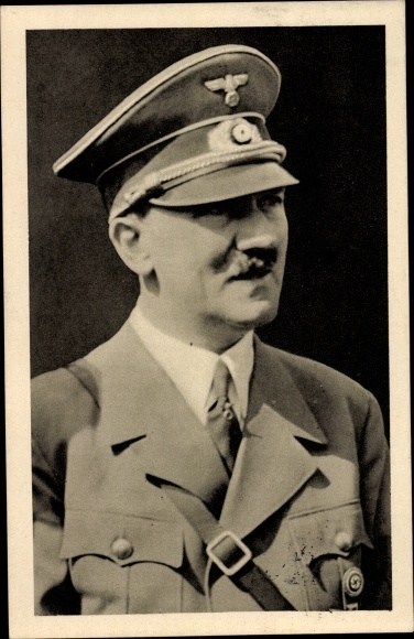 KP Führer i kanclerz Rzeszy Adolf Hitler, portret w mundurze