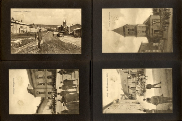 Album 1st World War 50 Postcard of the KS 45th replacement brigade, Sarrebourg Saarburg Lorraine around 1915