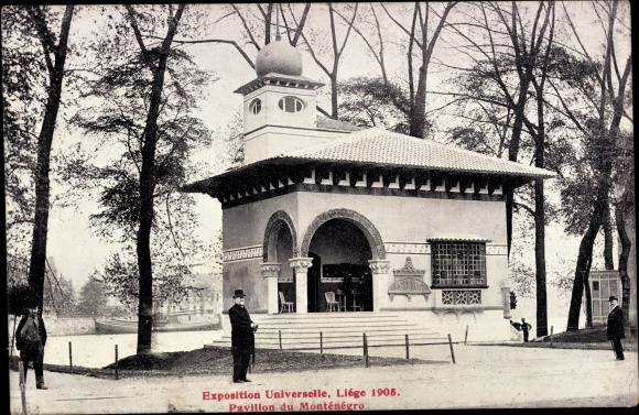 Postcard Liège Liège Wallonia, Exposition Universelle 1905, Pavillon du Montenegro