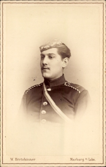 CdV Marburg an der Lahn, Student, Portrait