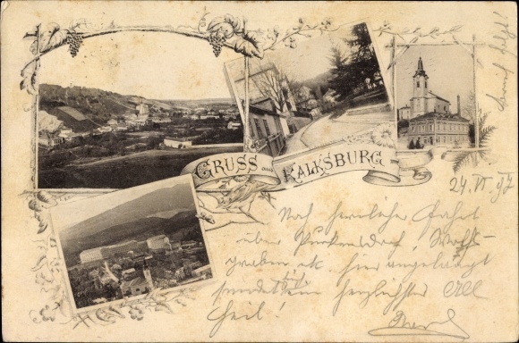 PC Wien 23. Liesing, Kalksburg, view of the town and surroundings