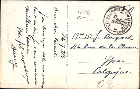 Postcard Gladbeck in the Ruhr area of Westphalia, elevated road, shops
