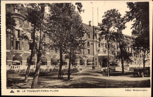 Ak Le Touquet Paris Plage Pas de Calais, Hotel Westminster