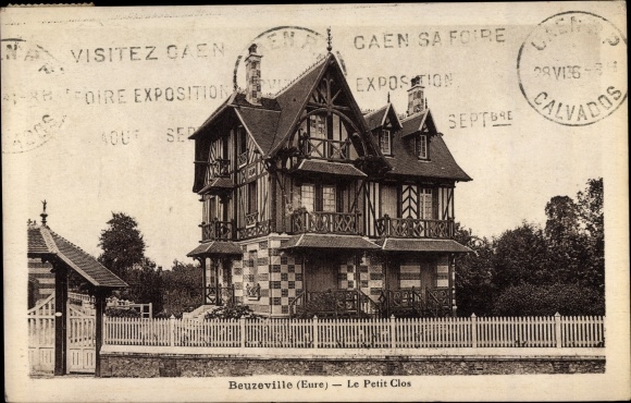 Postcard Beuzeville Eure, Le Petit Clos