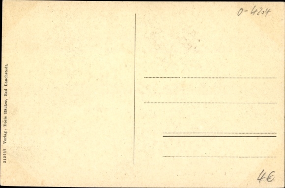 Postcard Bad Lauchstädt Saalekreis, Goethe Theater