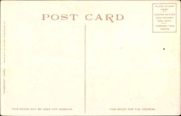 Postcard saloon steamer SS North West