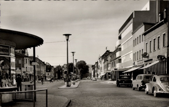 Ak Neuwied am Rhein, Blick in die Langendorfer Straße