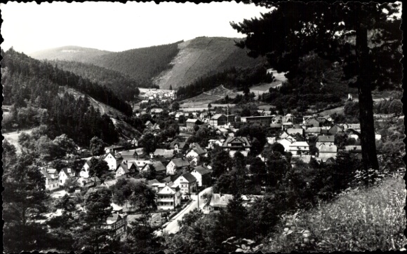 Ak Sitzendorf in Thüringen, Sommerberg, Panorama