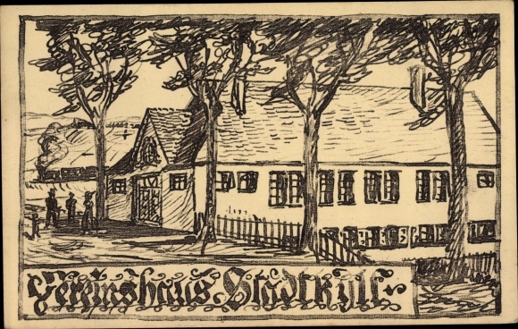 Artist PC Stadtkyll in Rhineland-Palatinate, view from the clubhouse