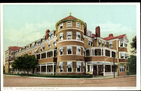 Ak Hampton Virginia USA, Old Point Comfort, Sherwood Inn