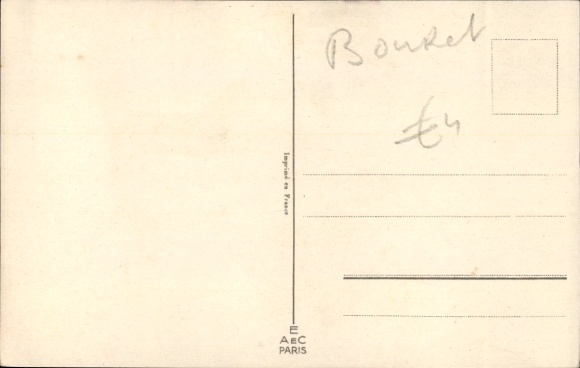 Artist Postcard Bouret, Germaine, Everything is fine, Madame la marquise