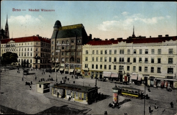 Ak Brno Brünn Südmähren, Náměstí Wilsonovo