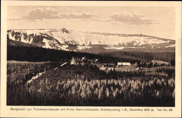 12 Ak Riesengebirge Schlesien, Schneekoppe, Kirche Wang etc.