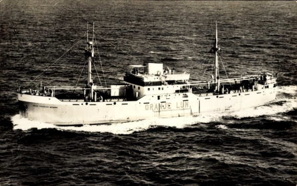 Ak vrachtschip MS Prins Frederik Hendrik, Oranje Lijn