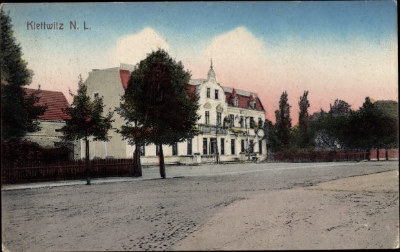 PC Klettwitz Schipkau in Lower Lusatia, street section