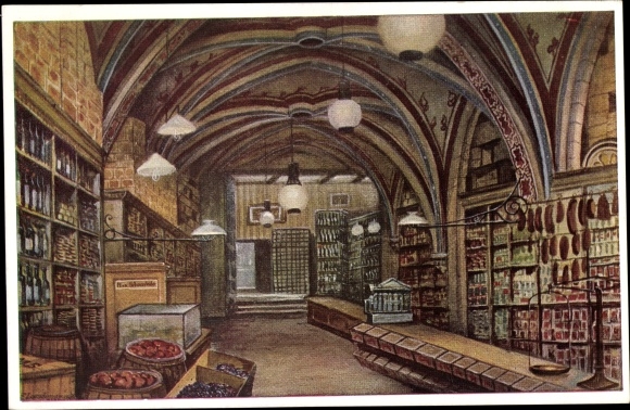 Artist PC Loeschmann, E., Wrocław Breslau Silesia, Schroeter's house, debit and credit