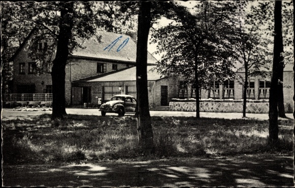 Postcard Bergen on the Dumme Wendland, Schützenhaus