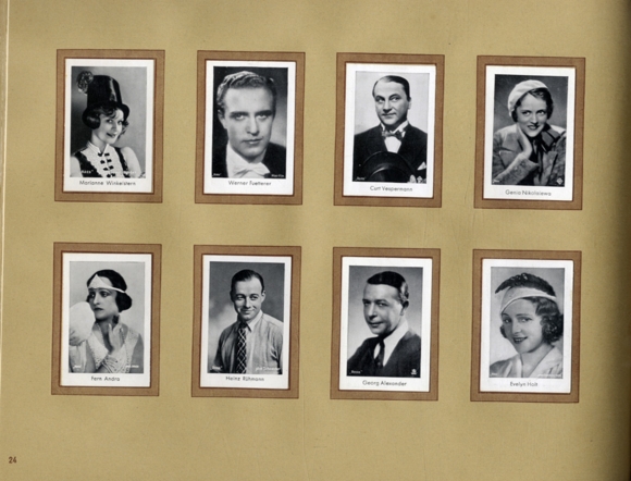 Film album no. 2 collective picture album Josetti cigarette factory, Berlin 1932