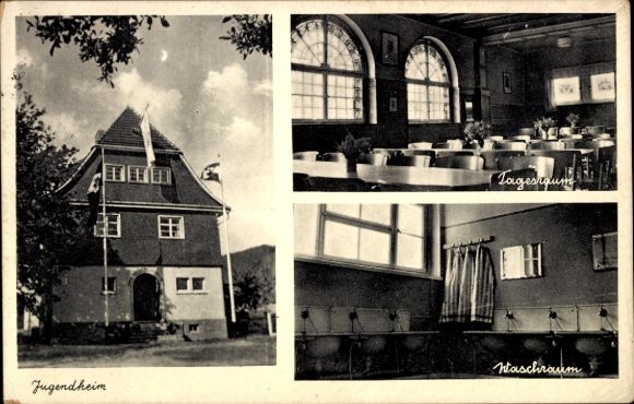 Ak Friedrichsanfang Weitersroda Hildburghausen in Thüringen, Jugendheim, Jugendherberge