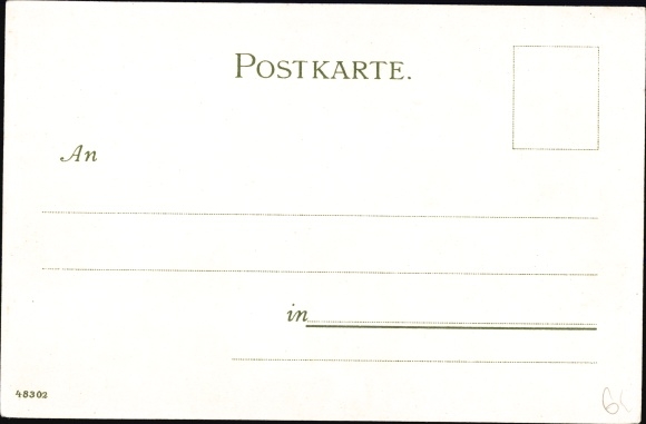 Kunstenaar litho Kley, Heinrich, München, Propylaen