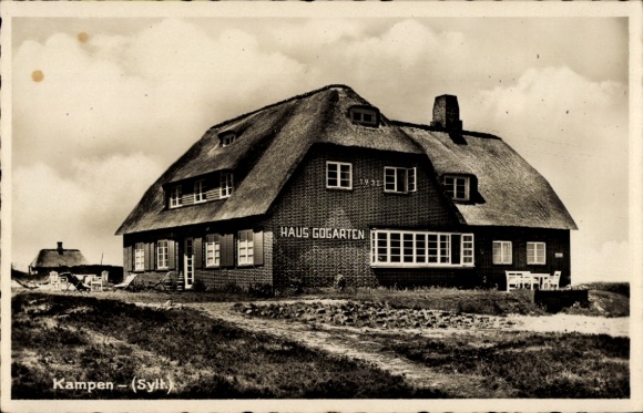 Ak Kampen auf Sylt, Haus Gogarten
