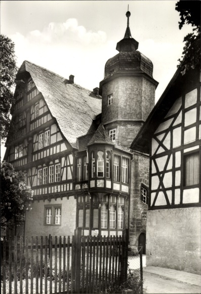 Ak Gorsleben an der Unstrut Kyffhäuserkreis, Schieferhof