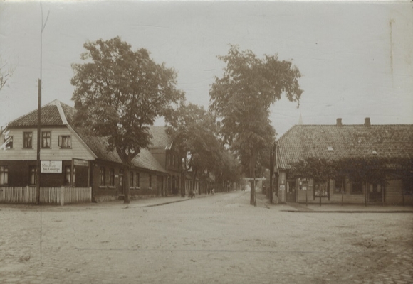 Original photo Soltau near Hanover, Lüneburgerstraße, around 1900