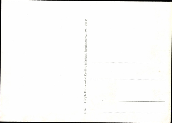 Postcard Hellersen Lüdenscheid in the Märkisches Kreis, hospital for sports injuries, LSB Sporthilfe eV.